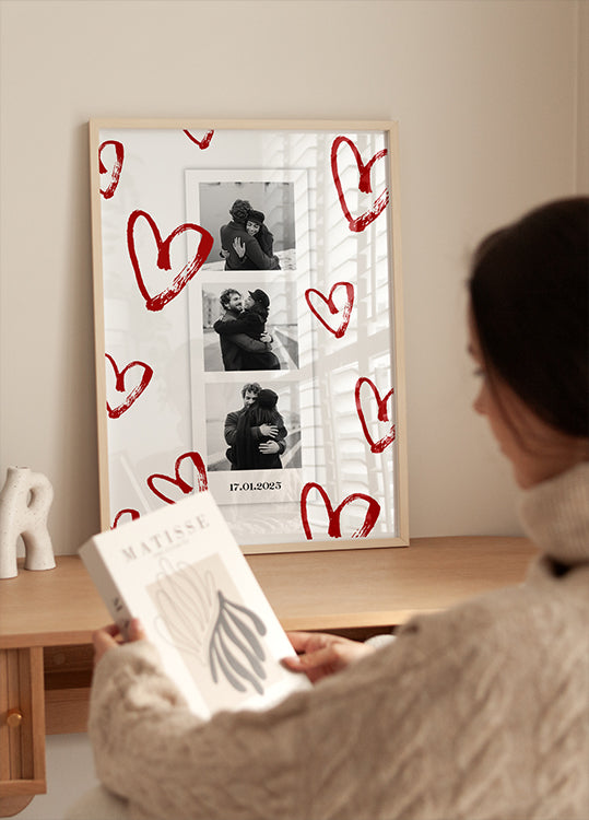 Mein Fotocollage-Poster für das erste Jahr