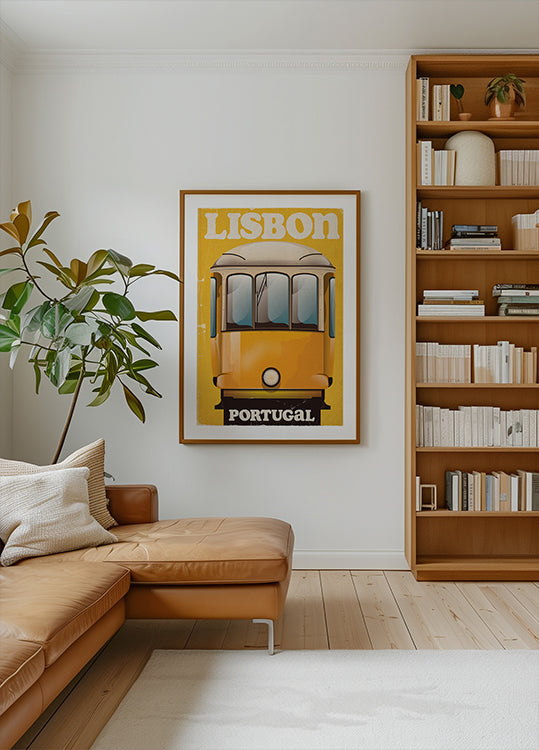 Lisbon Portugal Vintage Travel Poster Plakat - Posterbox