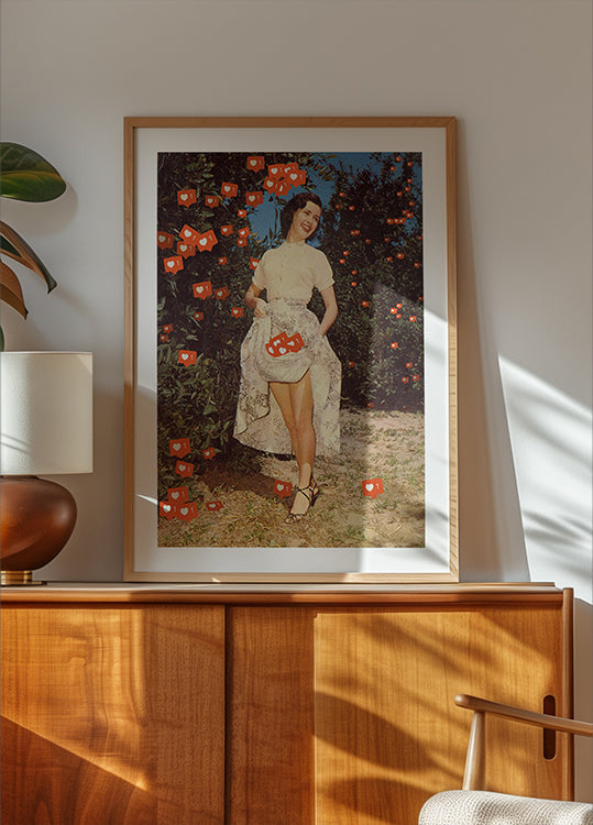 Der Obstgarten von mir Poster