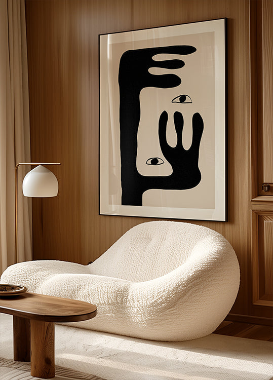 Surreales Blickplakat