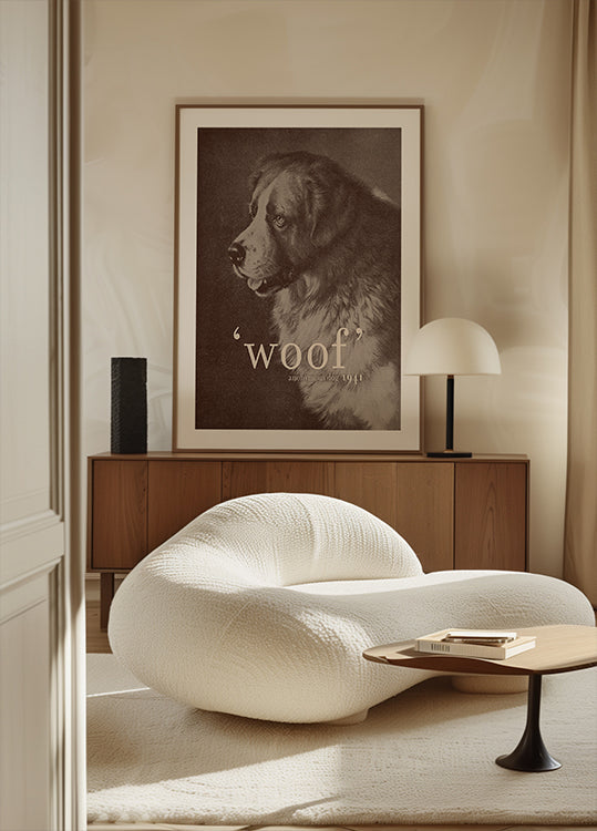 Berühmtes Zitat-Hundeplakat