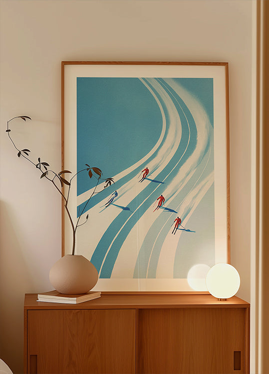 Vier Skifahrer (NEU)