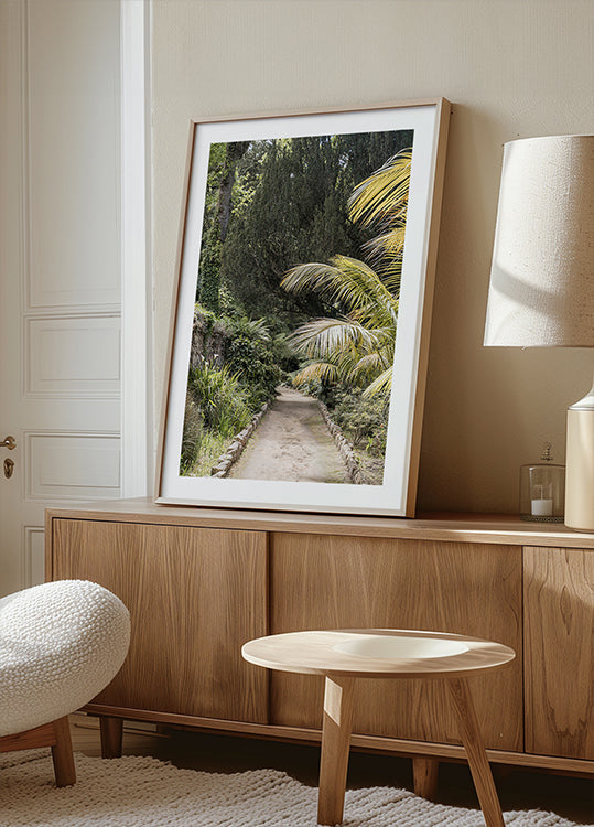 Tropisches Spaziergangsplakat