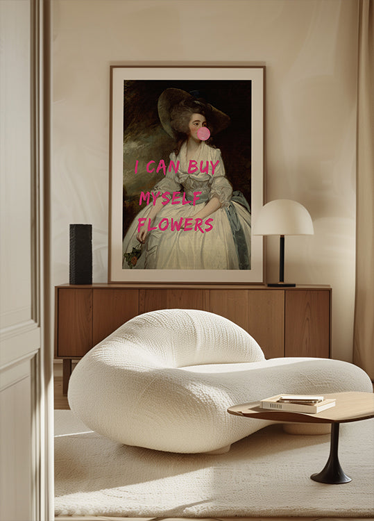 Ich kann mir Blumen-Poster kaufen