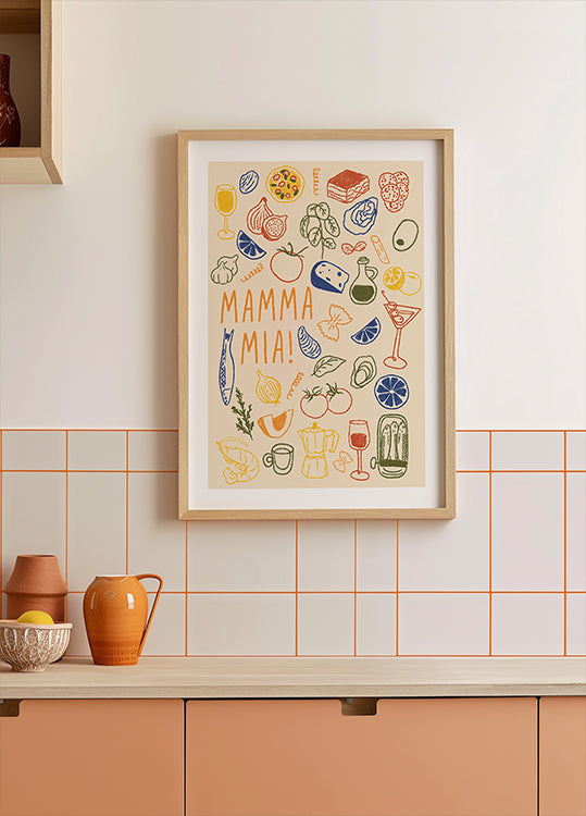 Picasso - Die Rosen Poster 