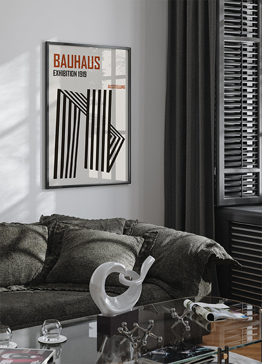 Bauhaus-Ausstellung 1919 Poster