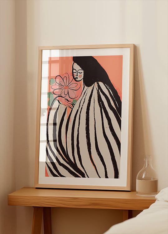 Ein stiller Moment (Pfirsich) Poster