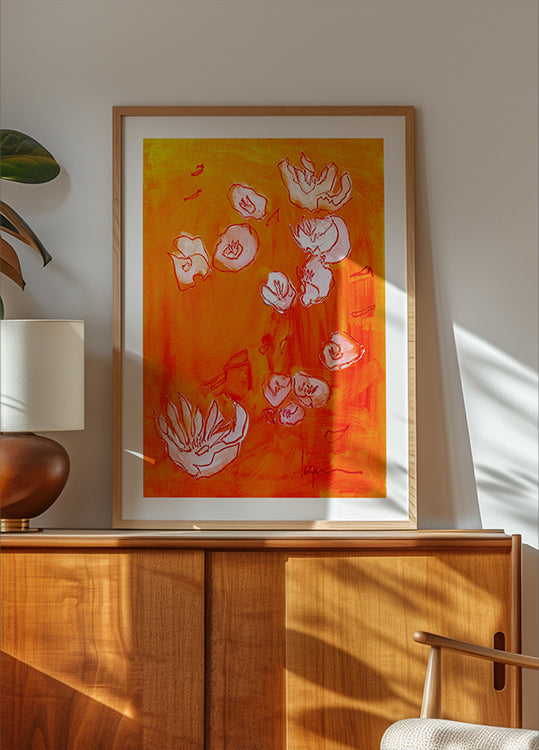 Dreamgarden6 Ocker Poster