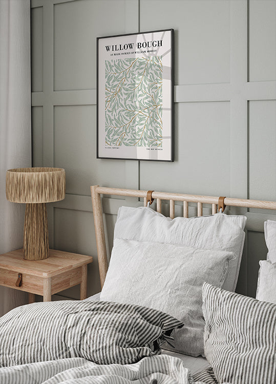 Poster „Weidenzweig“ von William Morris