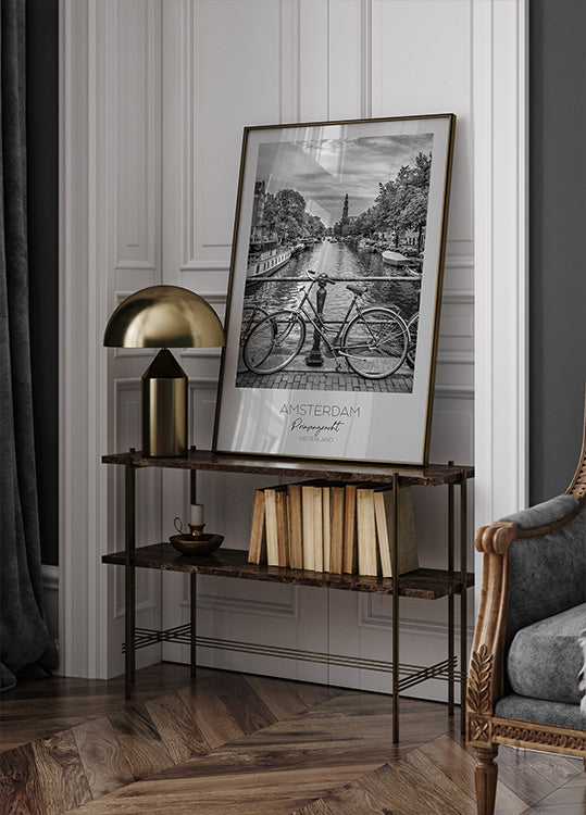 Im Fokus: AMSTERDAM Prinsengracht Poster
