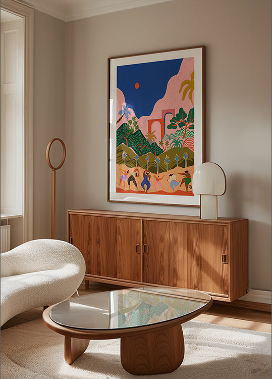 Tanzen im Paradies Poster