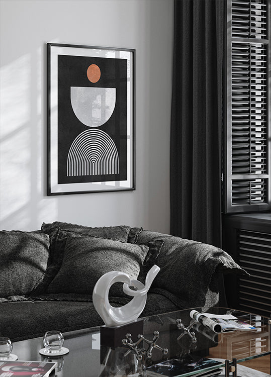 Linien und Kreise 10 Poster