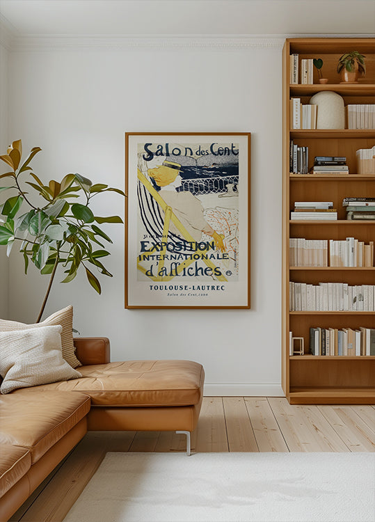 Salon Des Cent, Toulouse-Lautrec Poster 