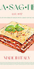 Layers of Lasagna Plakat - Posterbox
