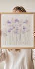 Crocuses in the grass (NEW) - Posterbox