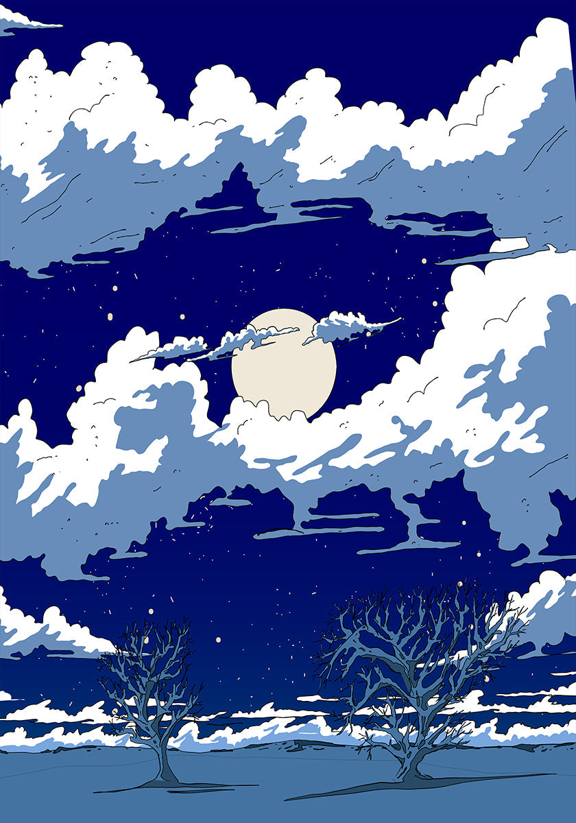 Sky and Stars Plakat - Posterbox