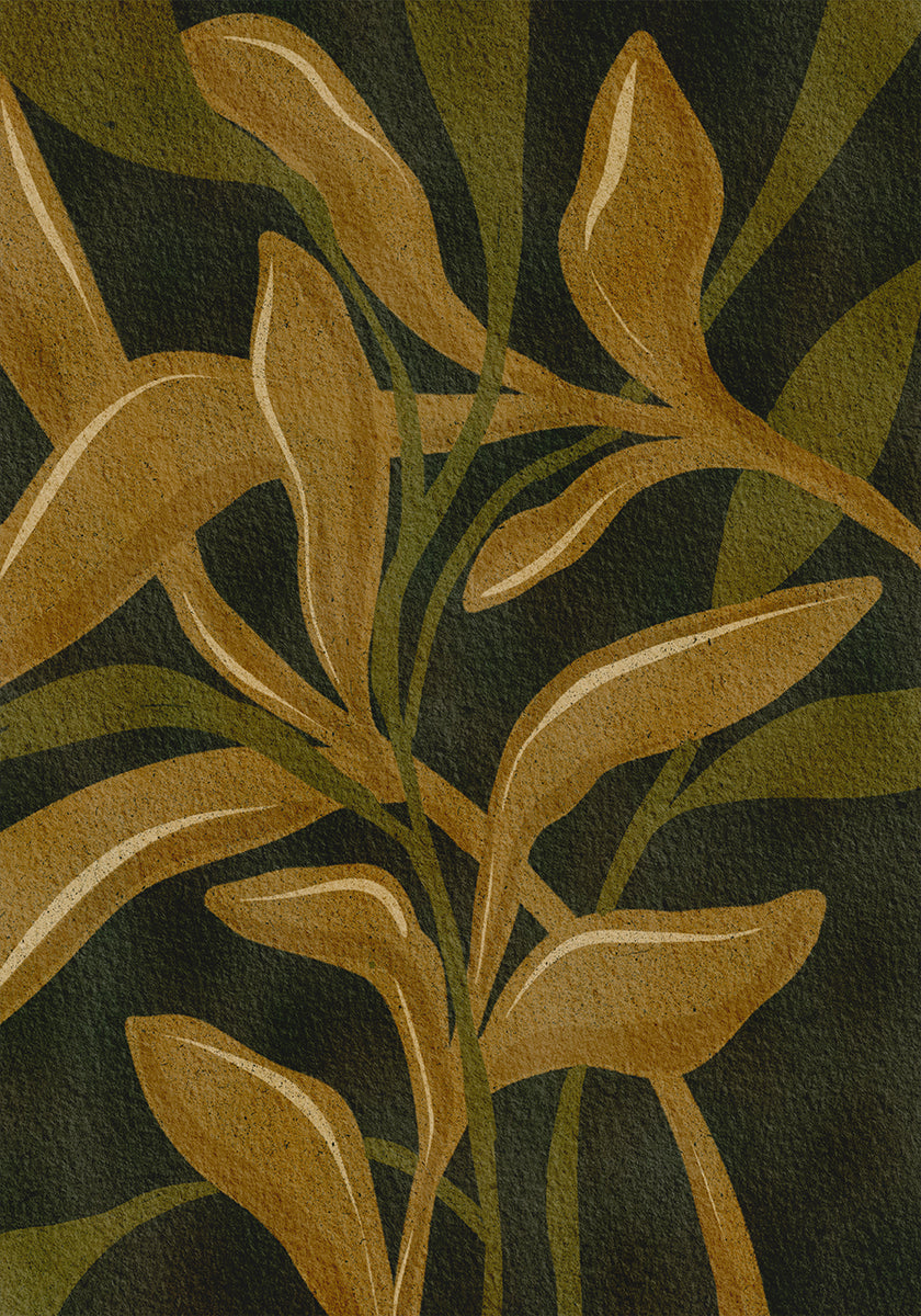 Earthen Foliage Plakat - Posterbox