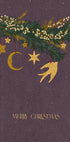Christmas vintage toys on Christmas tree branches Plakat - Posterbox