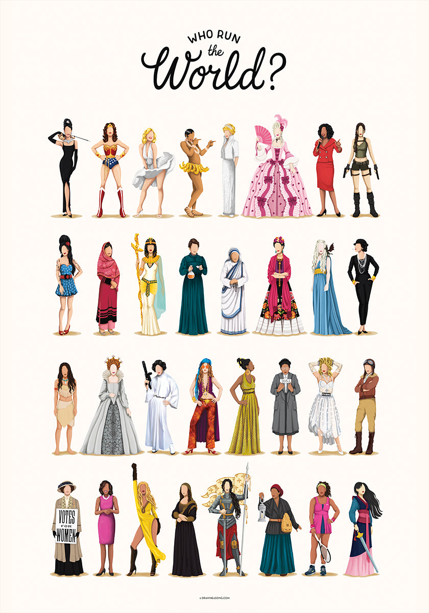 Who Run the World - Posterbox