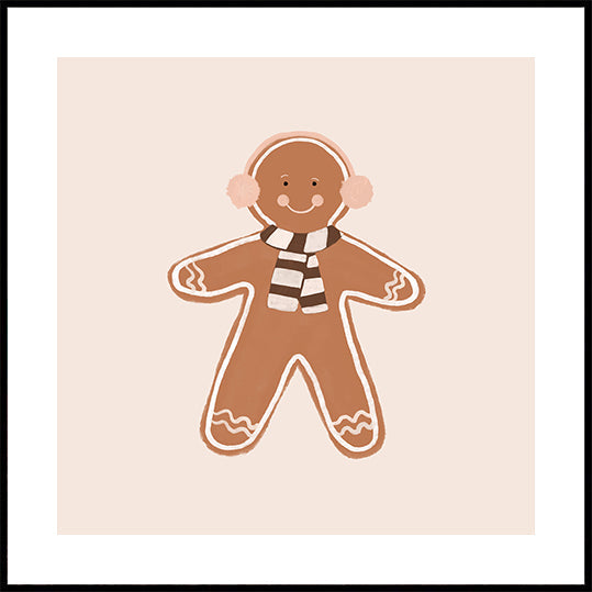 Gingerbread Man II Plakat - Posterbox