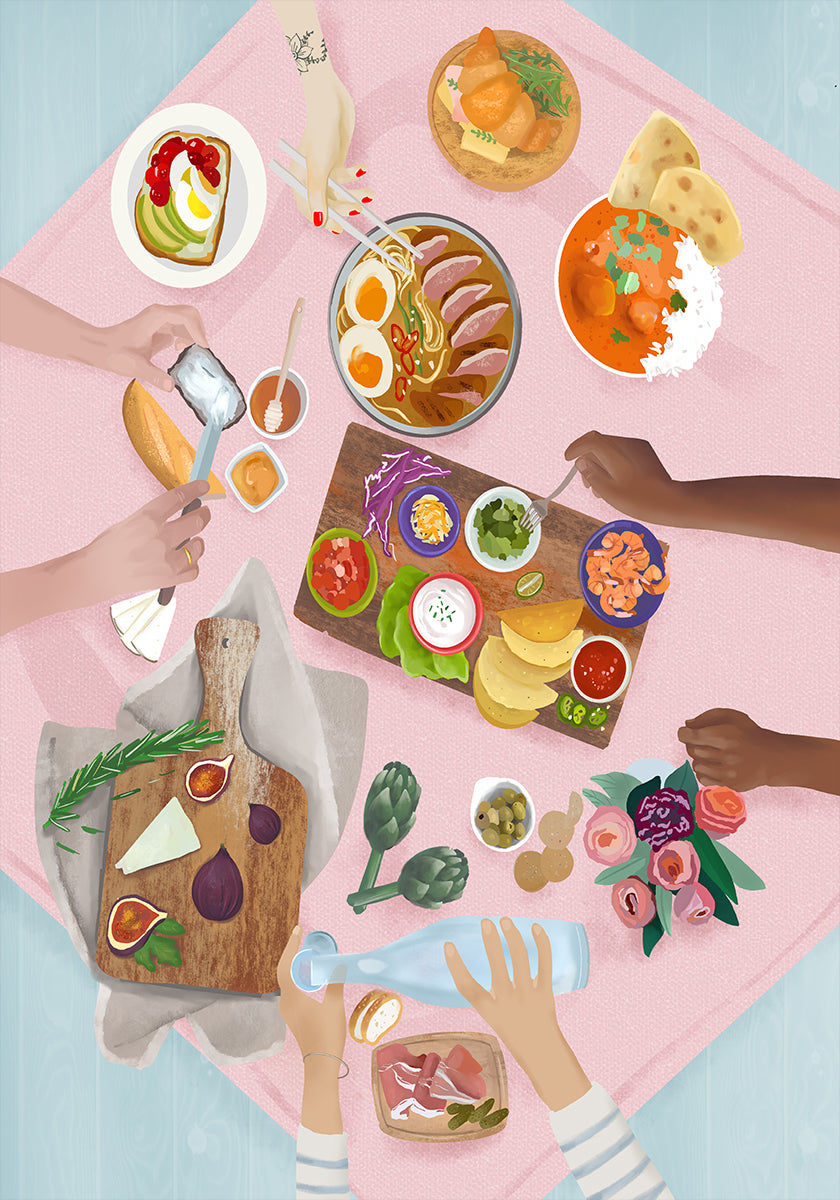 Brunch Plakat - Posterbox