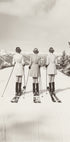 Vintage Glamour Skiers Plakat - Posterbox