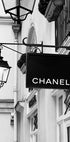 Chanel Paris Black & White Plakat - Posterbox