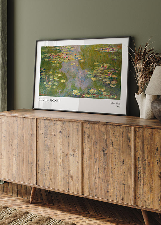 Claude Monet - Water Lilies Plakat - Posterbox.dk