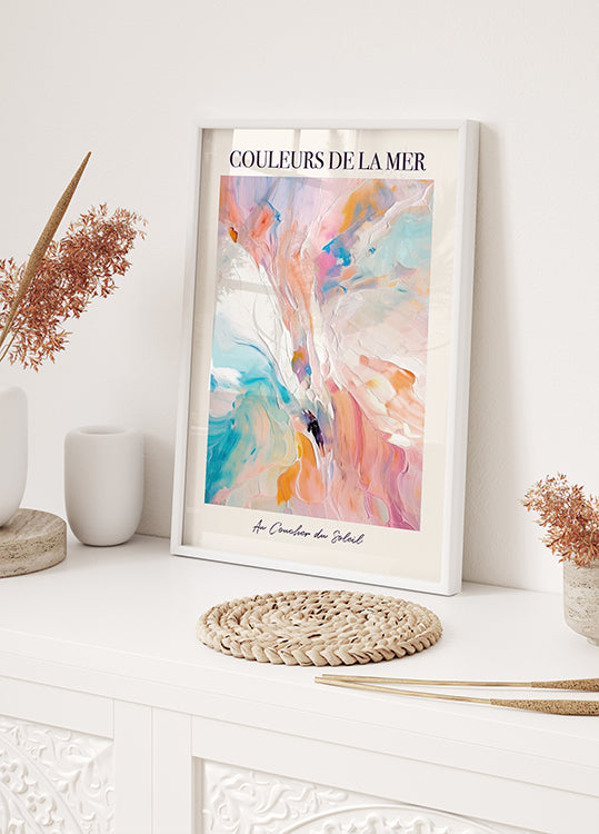 Couleurs de la Mer Plakat - Posterbox.dk