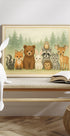 Cute forest animals No.2 Plakat - Posterbox