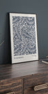 Gray Larkspur Plakat - Posterbox.dk