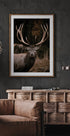 Majestic Deer in Autumn Forest Plakat - Posterbox.dk
