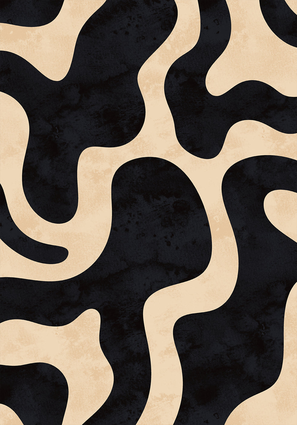 Organic Abstract Shapes Plakat - Posterbox