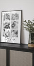 Our Family Collage Plakat - Posterbox.dk
