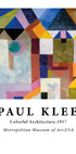 Paul Klee - Colorful Architecture Plakat - Posterbox.dk
