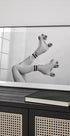 Retro Roller Skates, Black and White Aesthetic Plakat - Posterbox.dk