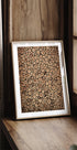 Rustic Wood Log Pattern Plakat - Posterbox.dk