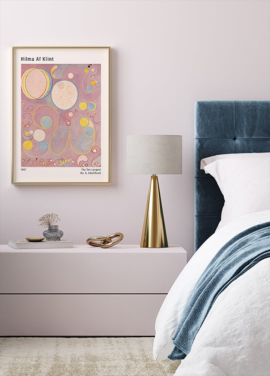 The Ten Largest, Nr. 8, Adulthood von Hilma af Klint Poster - Posterbox.dk