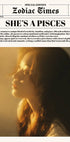 Zodiac Newspaper Personal - Posterbox
