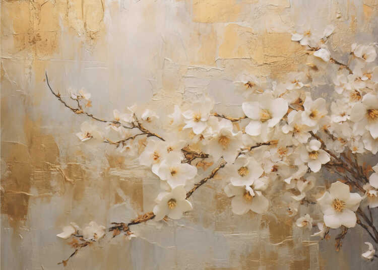 Holen Sie sich das Poster „Vintage Floral 75“.