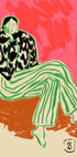 Calm Woman Portrait - Posterbox