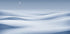 Moonlit Snow Waves Plakat - Posterbox