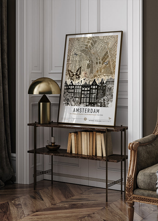 Amsterdam (City Breaks) Plakat - Posterbox