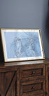 The Great Wall in ice and snow Plakat - Posterbox