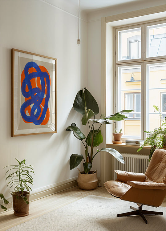 Vibrant Entanglement Plakat - Posterbox