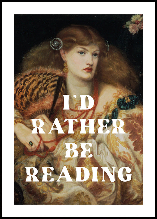 Book lover Plakat - Posterbox