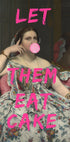 Let Them Eat Cake, Bubble Gum Vintage Portrait Plakat - Posterbox