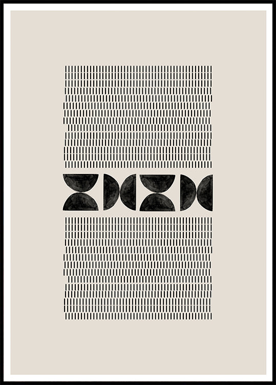 Geometric Harmony Plakat - Posterbox