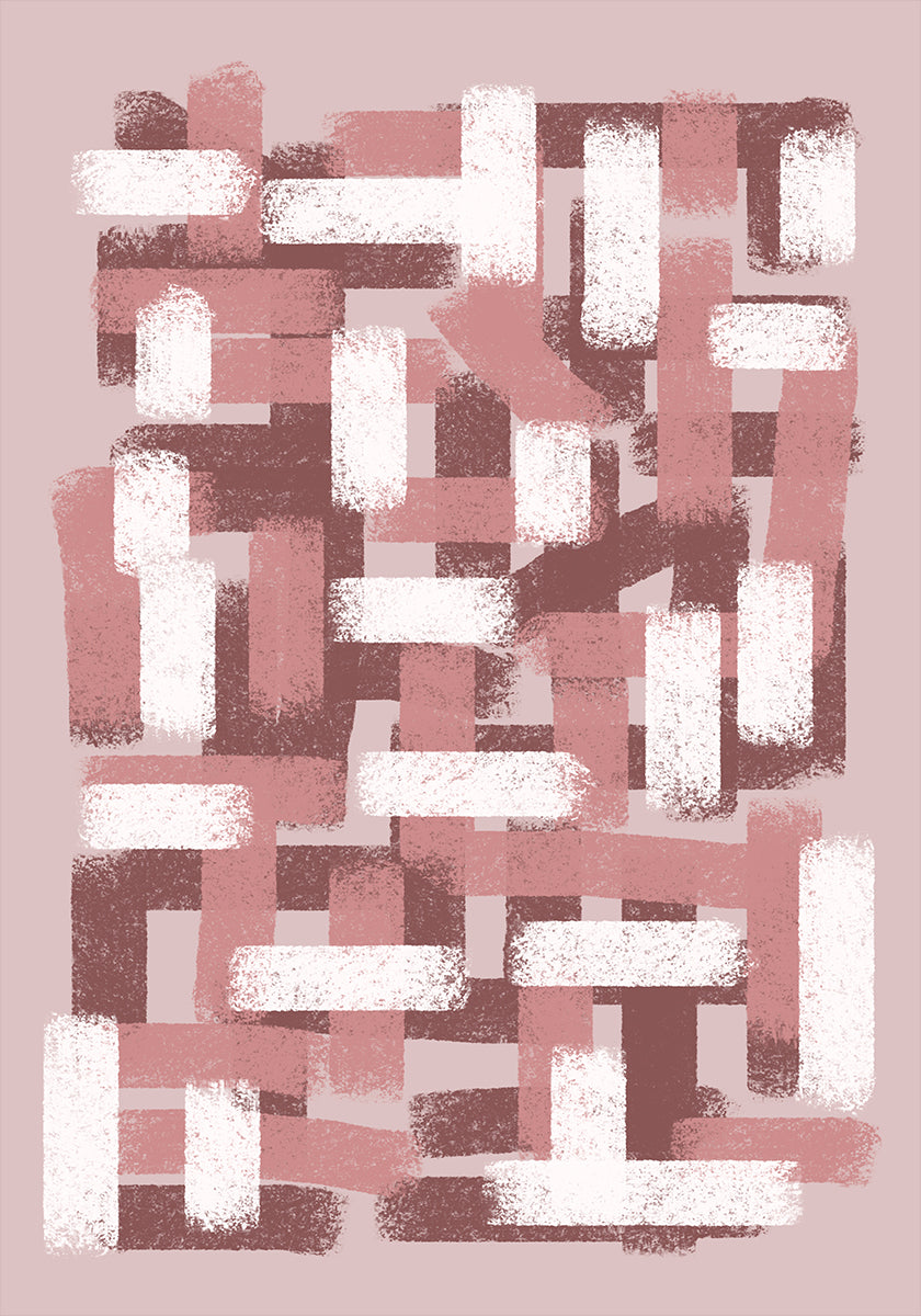 Blush Grid (NEW) - Posterbox