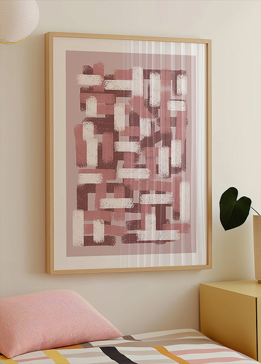 Blush Grid (NEW) - Posterbox